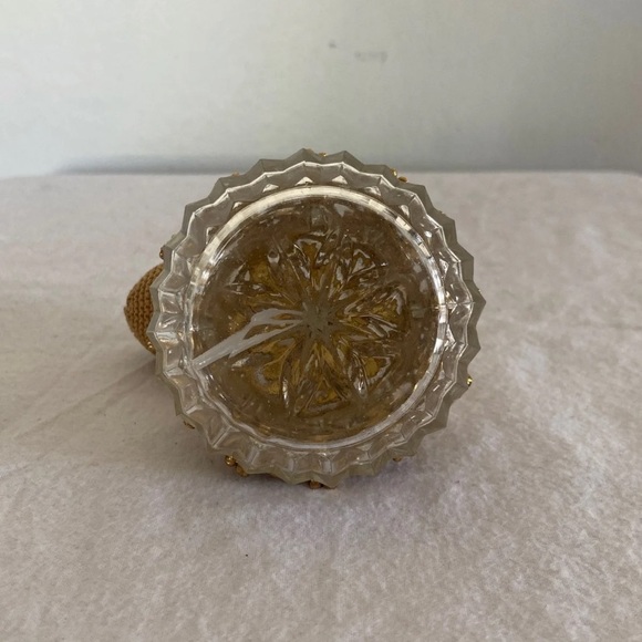 Vintage Stylebuilt 24k Gold Plated Balloon Ball Perfume Bottle - Picture 8 of 8